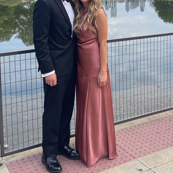 Revelry Athena Satin Desert Rose - Picture 4 of 4